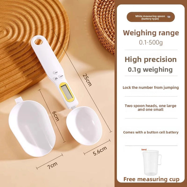 Battery-Powered / Small & Large Scoops with Cup